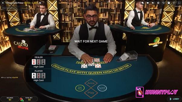 Quick Wins with 3 Card Poker Online