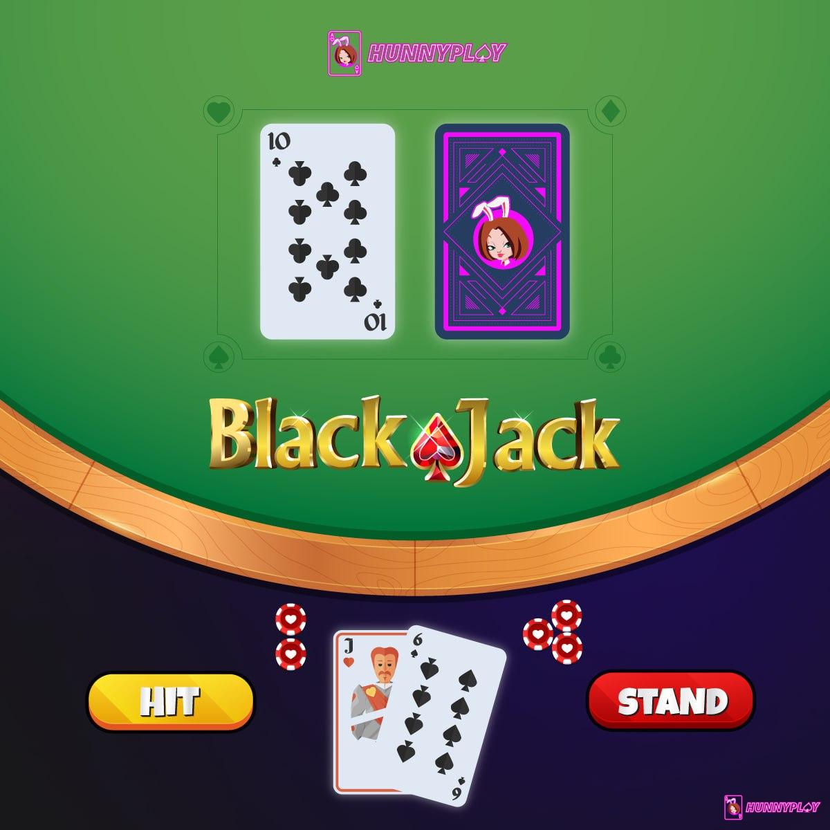 Play Blackjack at HunnyPlay