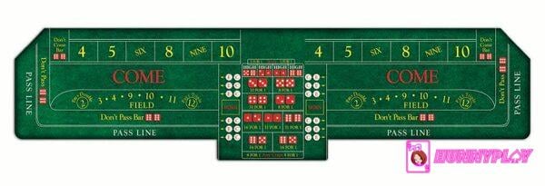 Craps Table Layout 