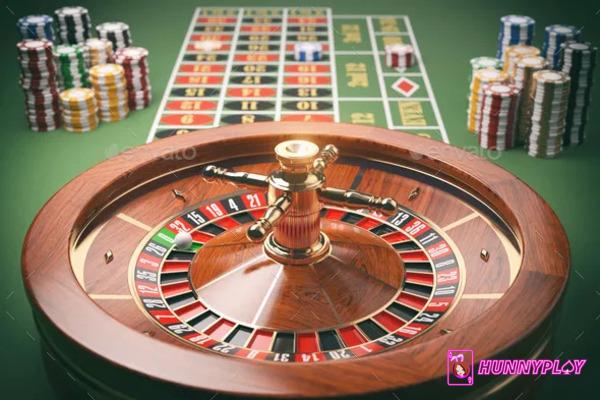 Roulette Wheel & Table Layout