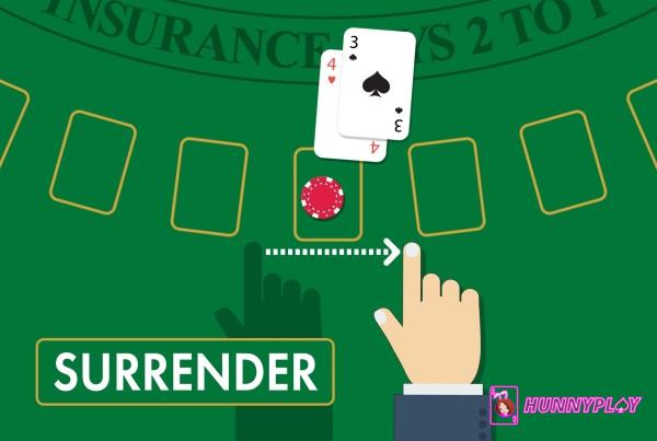 Blackjack Surrender is a strategic option that empowers players to forfeit their hand in exchange for half of their original bet.