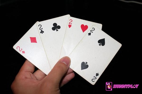 Wild cards (2s) play a very important role in Deuces Wild Poker.