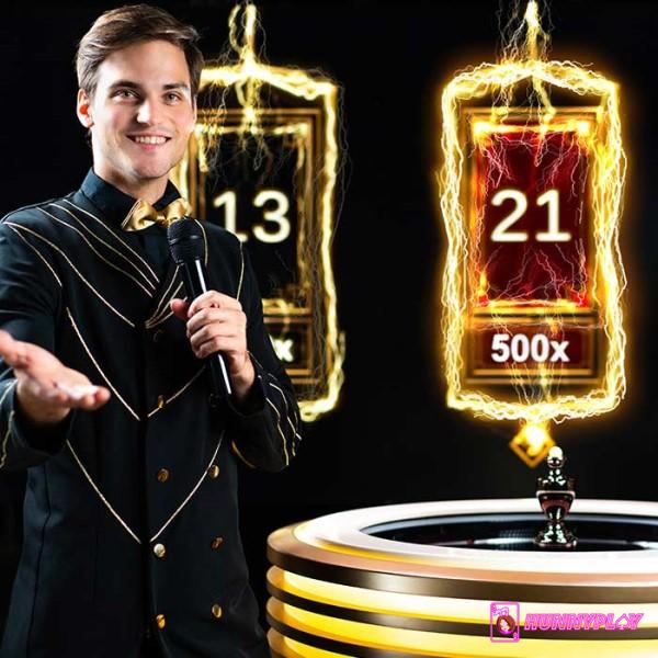 Lightning Roulette rules offers huge bonuses to players who win the "Lucky Numbers" bet