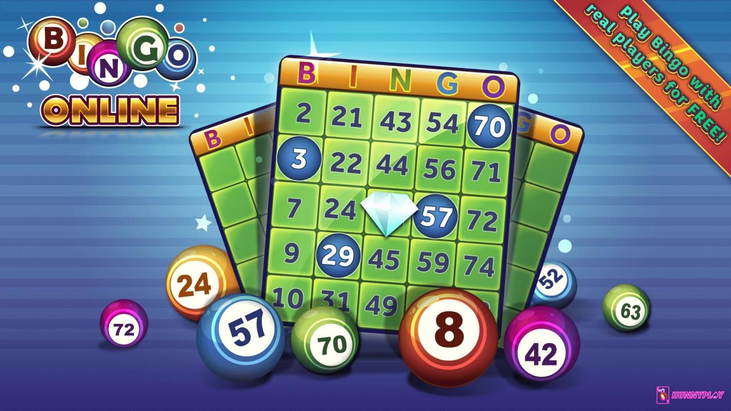 When playing Bingo online, there's no need to call out, as the system will automatically record your results. 