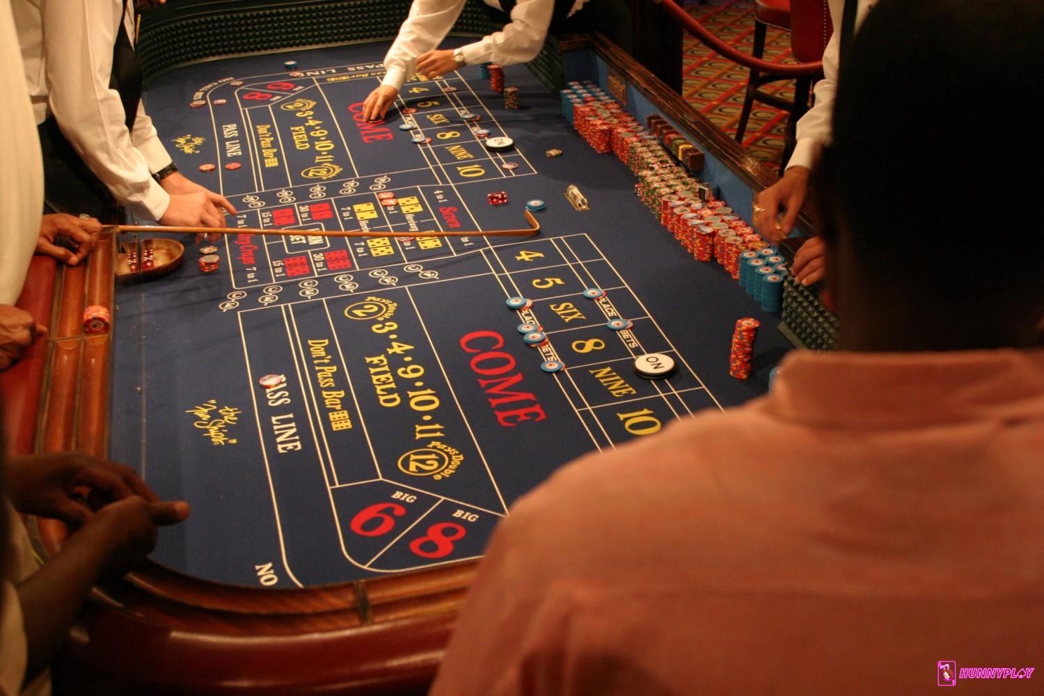 Craps Table Personnel are strictly assigned, each person has their own tasks. 