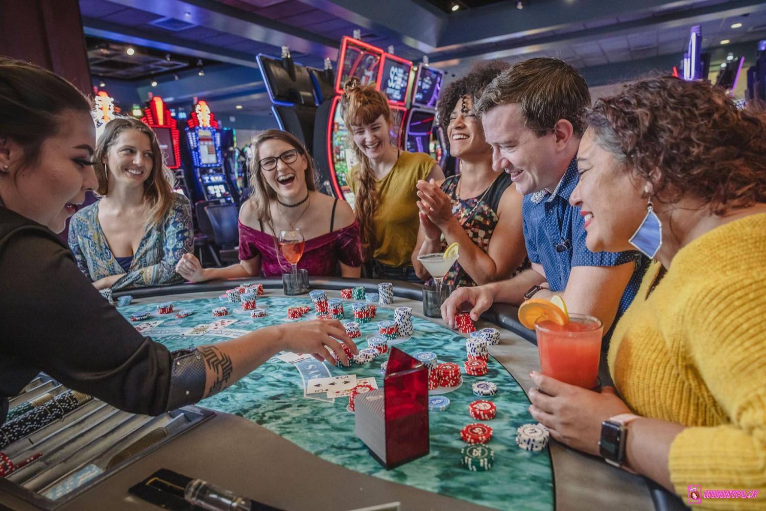 Interacting with other players is your opportunity to enjoy the fun of playing Blackjack.