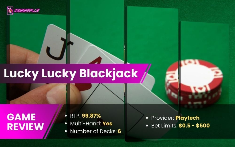 Lucky Lucky Blackjack - Feature image