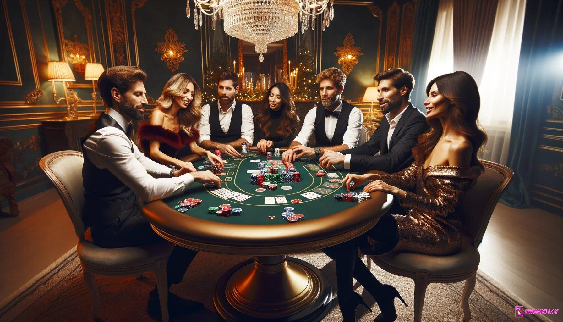 Poker Cash Game, where players can join and leave the table at any time using real money.