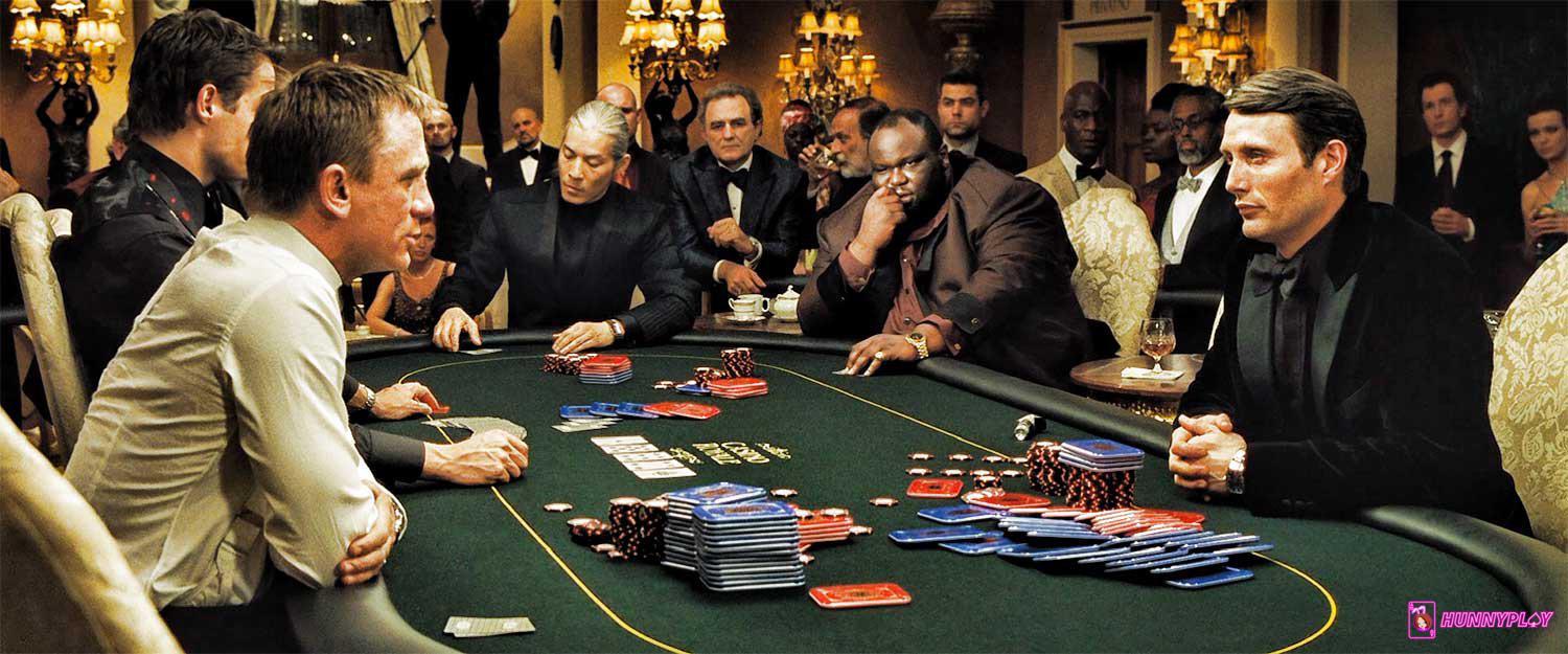 A scene from the movie Casino Royale 