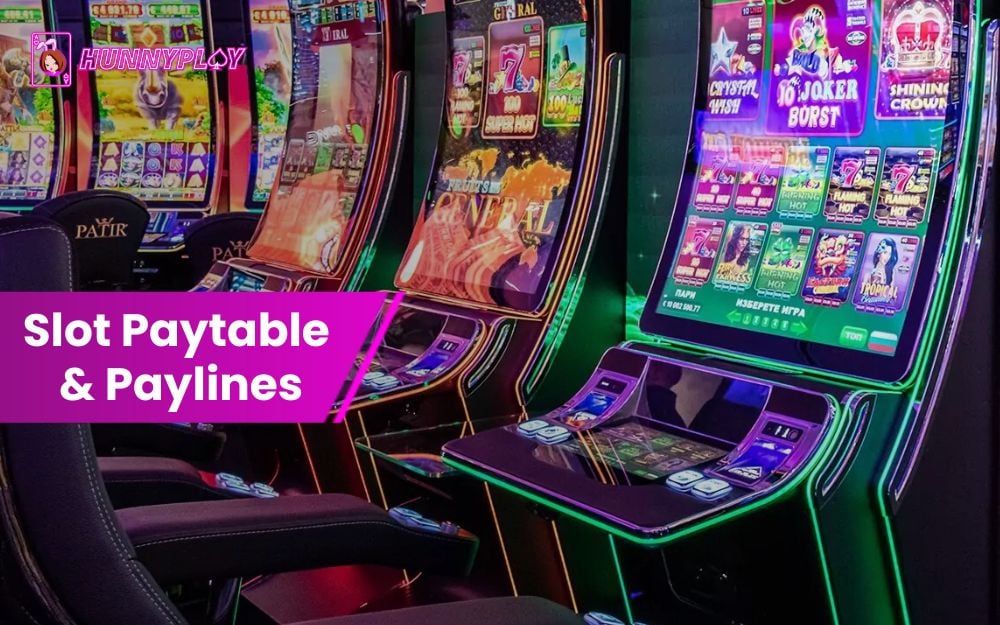 Slot paytable and paylines - Feature image