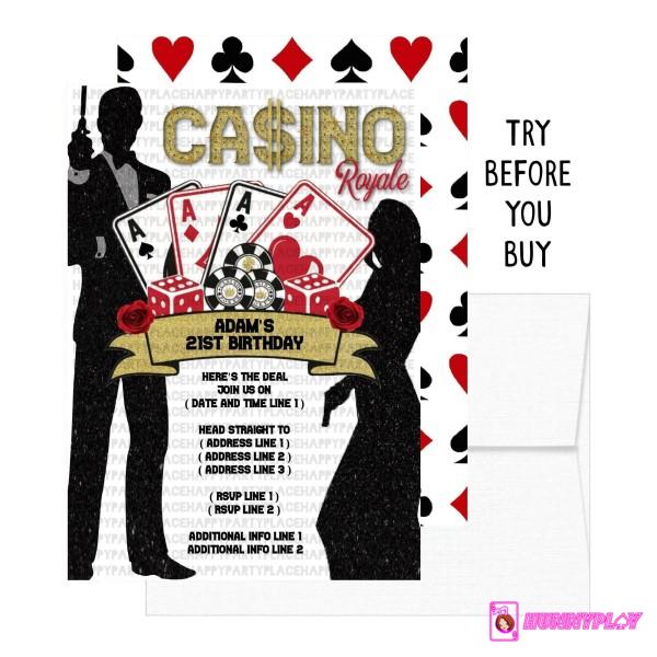 The James Bond Casino Royale theme is also featured in casino games.