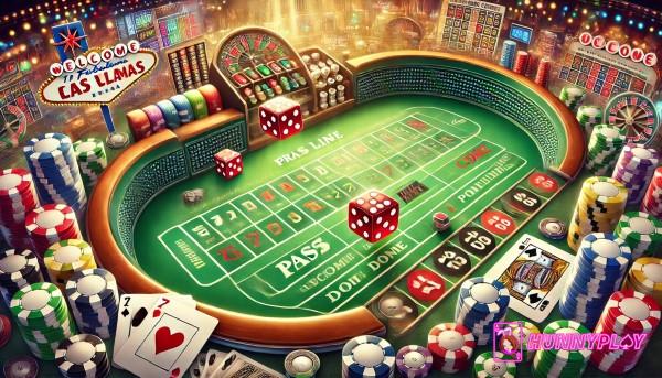 Lay Bet Craps offers better odds since a 7 is more likely to be rolled before your chosen number. 