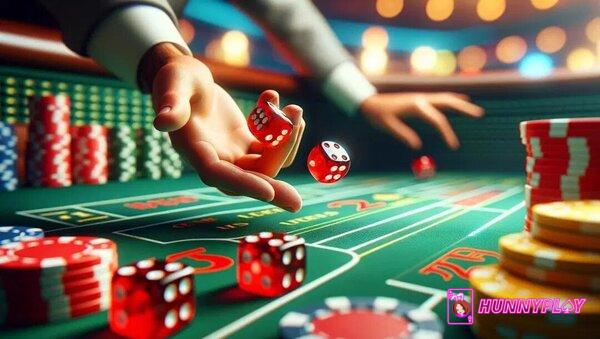 The riskiest bet in Craps is wagering on the 7, often called "big red”.