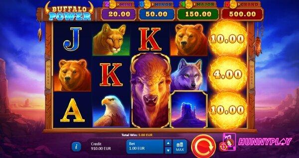 best Playson slot - Buffalo Power: Hold and Win