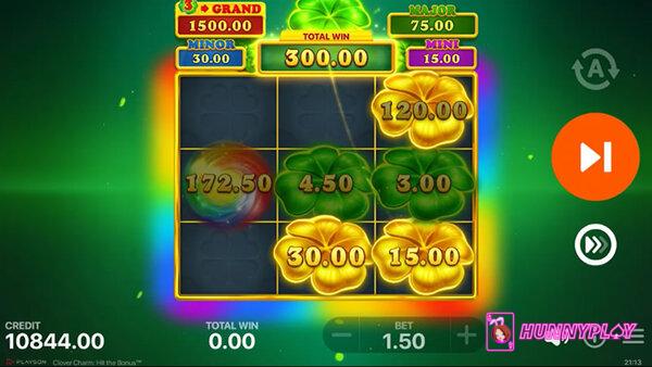 best Playson slot - Clover Charm: Hit the Bonus