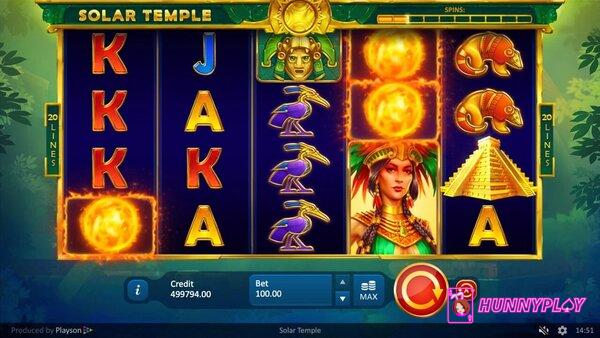 best Playson slot - Solar Temple