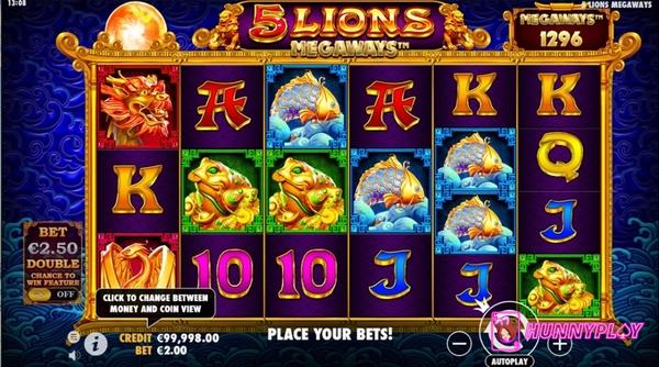 best Pragmatic Play slot game - 5 Lions Megaways