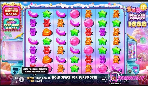 best Pragmatic Play slot game - Sugar Rush 1000