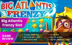 Big Atlantis Frenzy Slot - Feature image