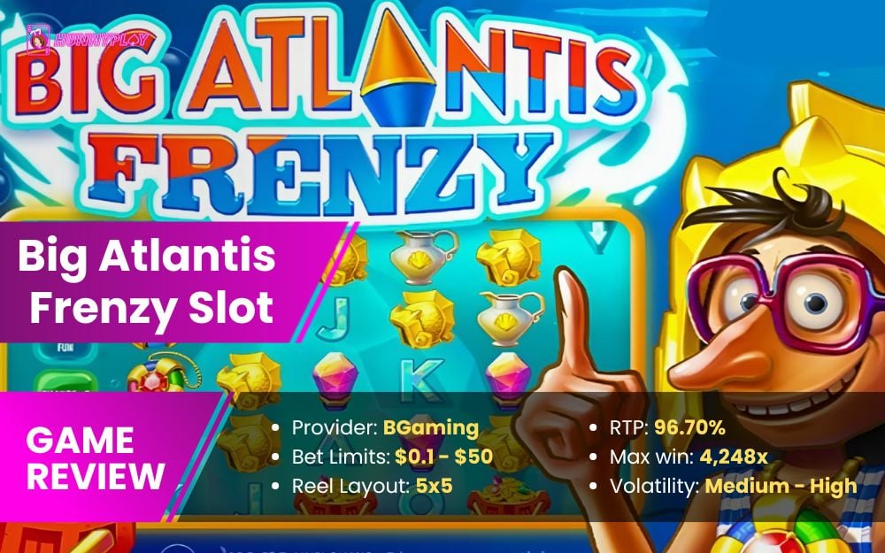 Big Atlantis Frenzy Slot - Feature image