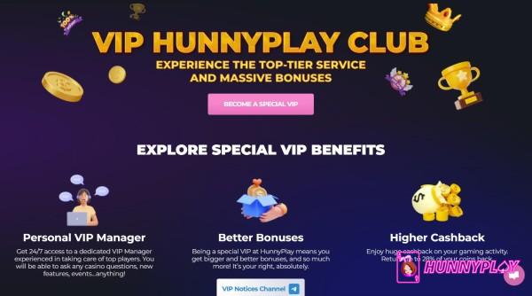 HunnyPlay VIP Club