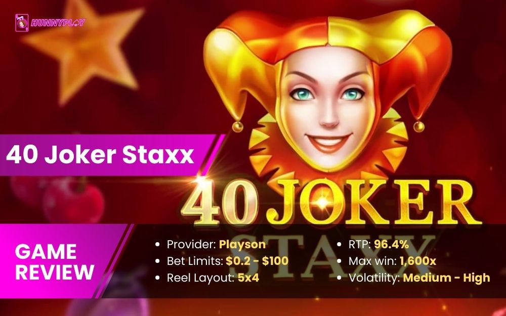 40 Joker Staxx – Feature Image