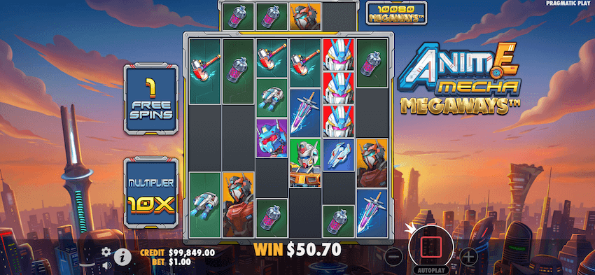 Anime Mecha Megaways Slot Review