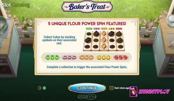 Bakers Treat Slot feature