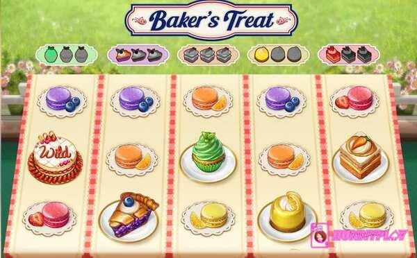 Bakers Treat Slot main game