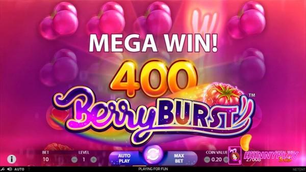 Big win in Berryburst MAX