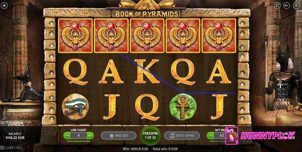 best BGaming slot - Book of Pyramids