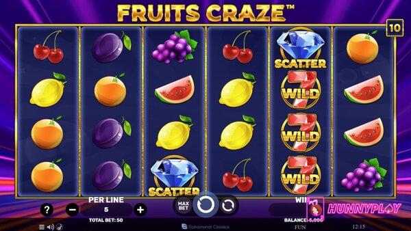 best Spinomenal slot - Fruits Craze