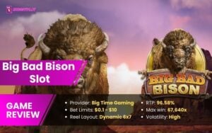 Big Bad Bison Slot - Feature image