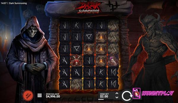 Dark Summoning is a eerie, supernatural-themed slot.