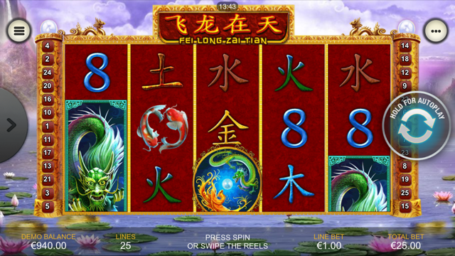 About fei long zai tian slot At HunnyPlay