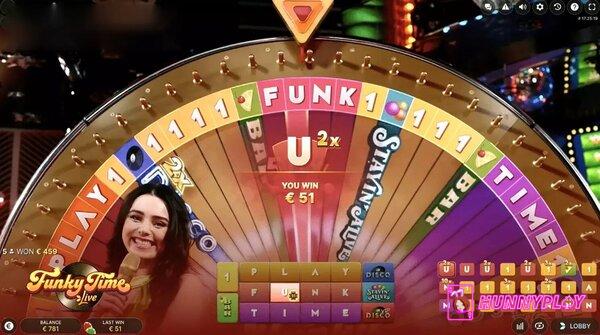 Funky Time appeals to all players with flexible betting limits