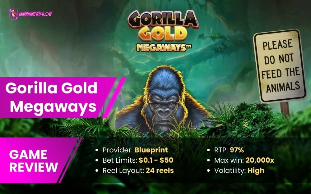 Gorilla Gold Megaways - Feature Image