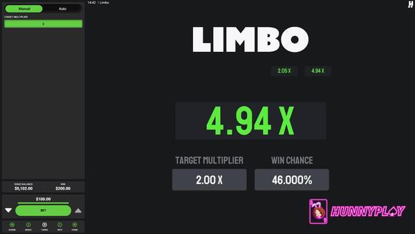 Limbo Crash interface