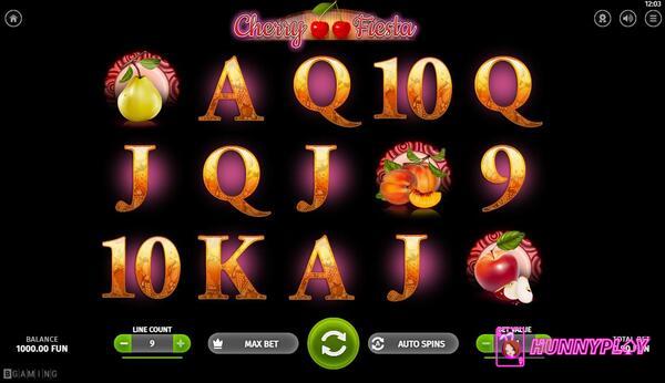 Cherry Fiesta is a fruit-themed slot.