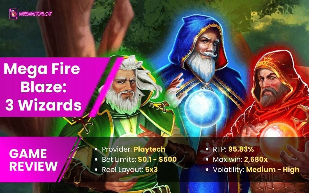 Mega Fire Blaze 3 Wizards - Feature Image