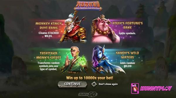 Monkey Battle for the Scrolls features seamless and engaging gameplay.