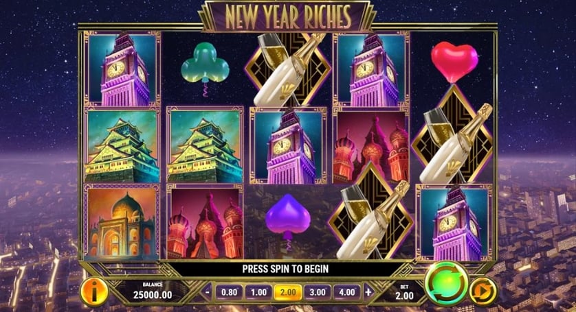 About New Year Riches Slots At HunnyPlay