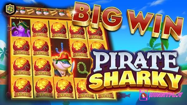 Pirate Sharky slot - Big win