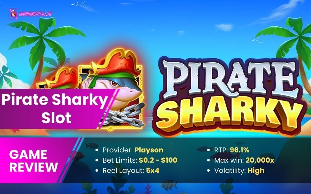 Pirate Sharky slot - Feature image