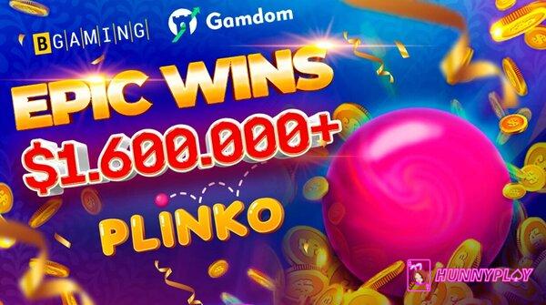 Big win in Plinko BGaming