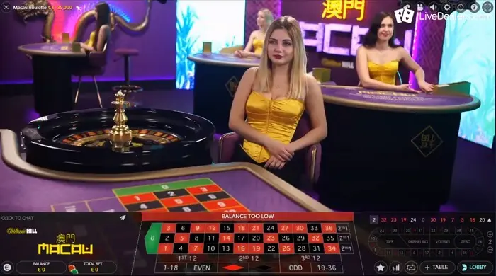 roulette 3  macao Review