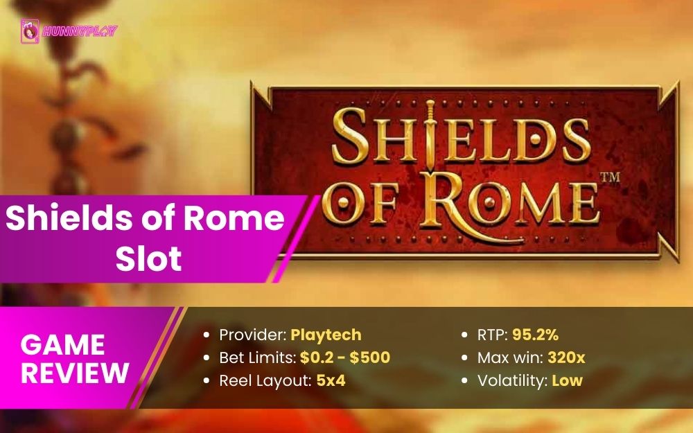 Shields of Rome Slot - Feature Image