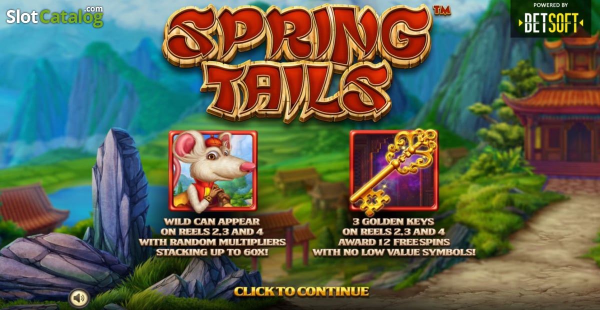 spring tails slot Review