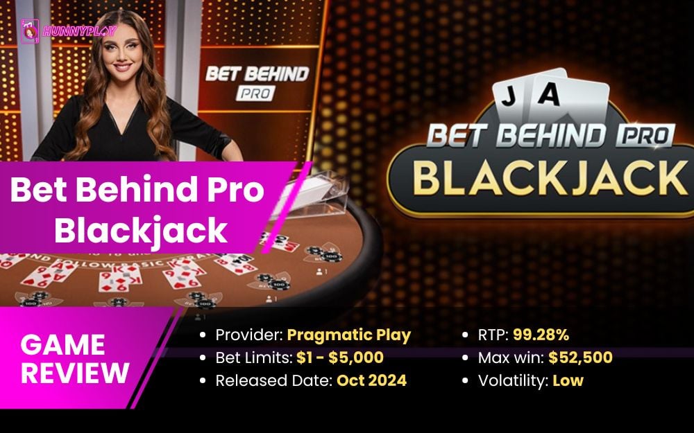 Bet Behind Pro Blackjack - Featured Image