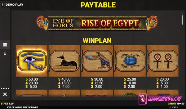 Eye of Horus Rise of Egypt - 2